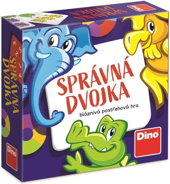 Vyhrajte postřehovou hru pro děti Správná dvojka od Dino