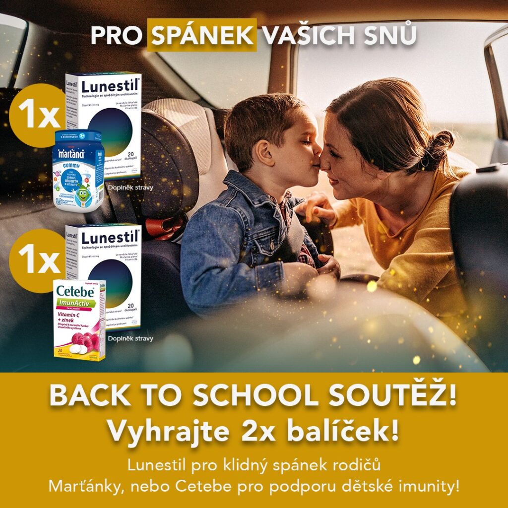 Vyhrajte Lunestil pro spánek snů rodičů a Marťánky, nebo Cetebe