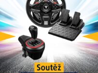 Soutěž o volant s řadicí pákou Thrustmaster