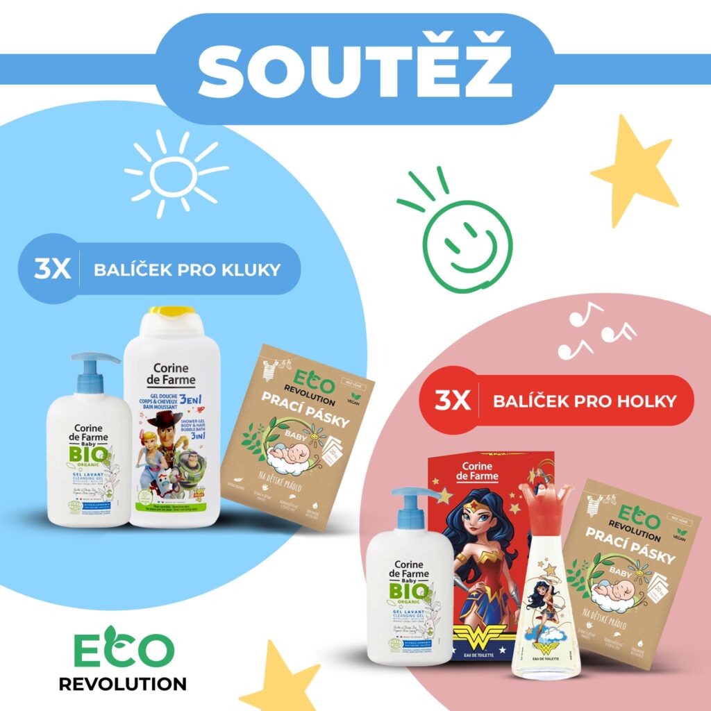 Soutěž o balíčky Ecorevolution pro děti