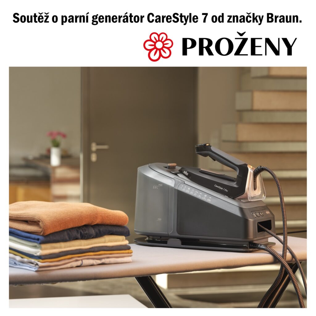 Soutěž o parní generátor Braun CareStyle 7 Pro