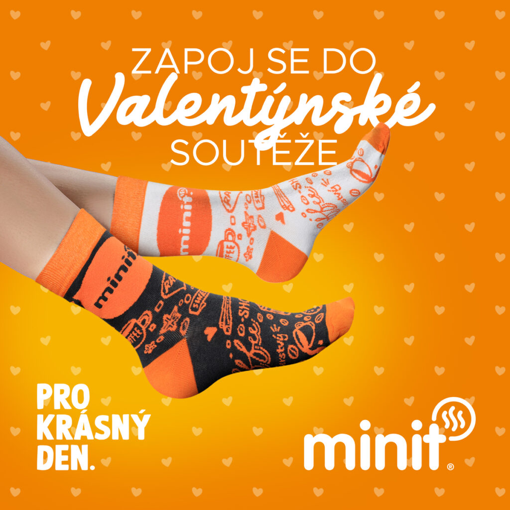 Soutěž o dámské i pánské stylové MINIT ponožky