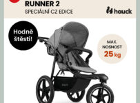 Soutěž o kočárek Hauck Runner 2 v hodnotě 5 289 Kč