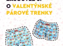 Soutěž o párové valentýnské trenky Styx ART