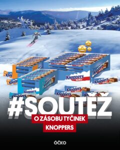Soutěž o zásobu tyčinek Knoppers