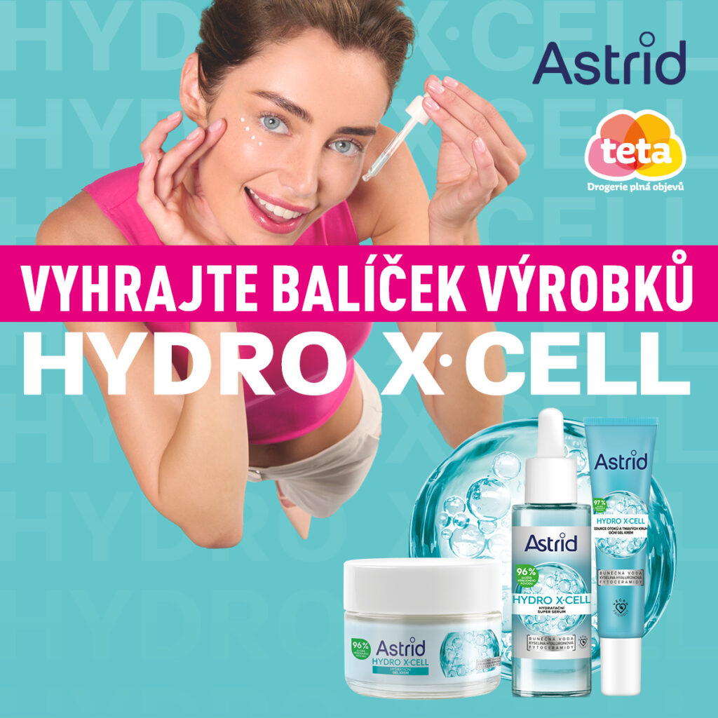 Vyhrajte jeden ze tří kompletních skincare balíčků Astrid Hydro XCell