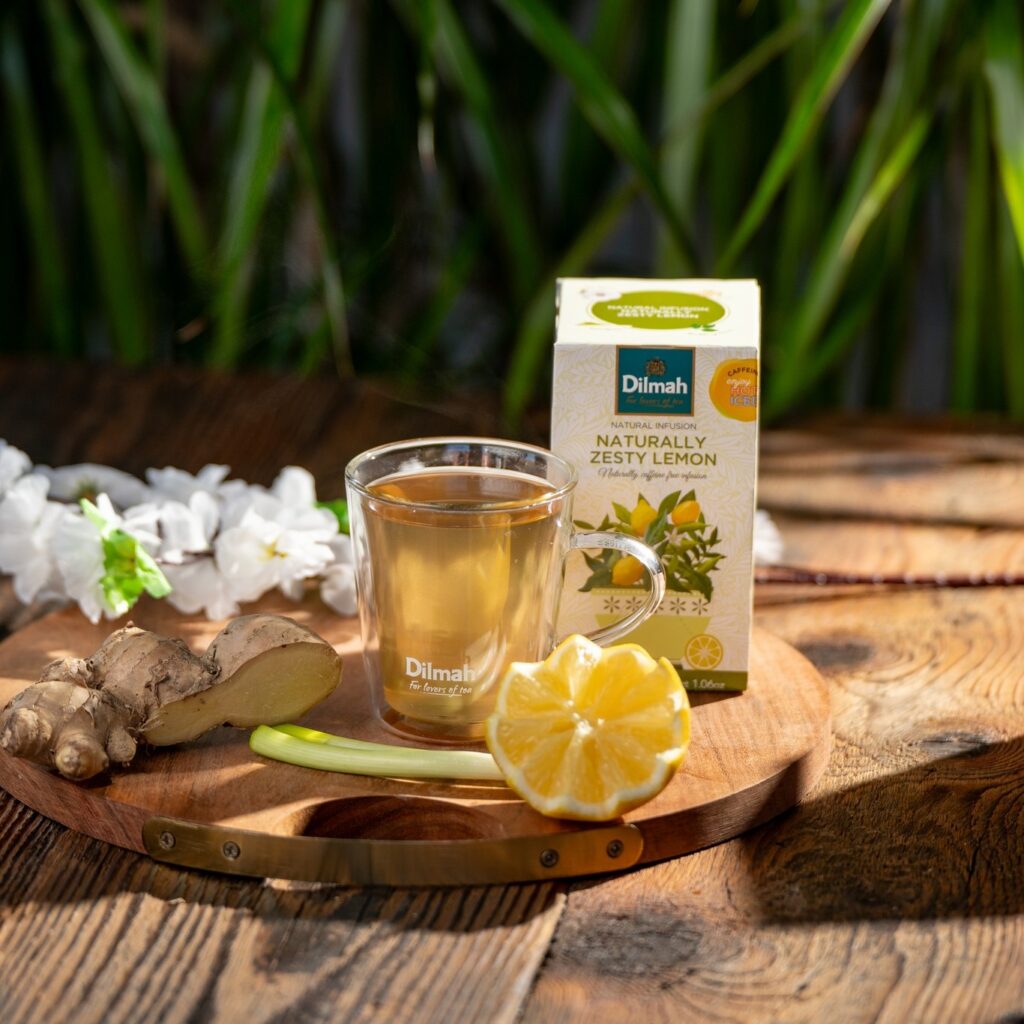Soutěž o ovocný čaj Dilmah Naturally Zesty Lemon