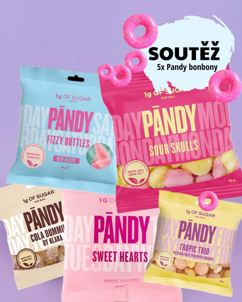 Soutěž na den dětí o 5x Pandy bonbony bez cukru