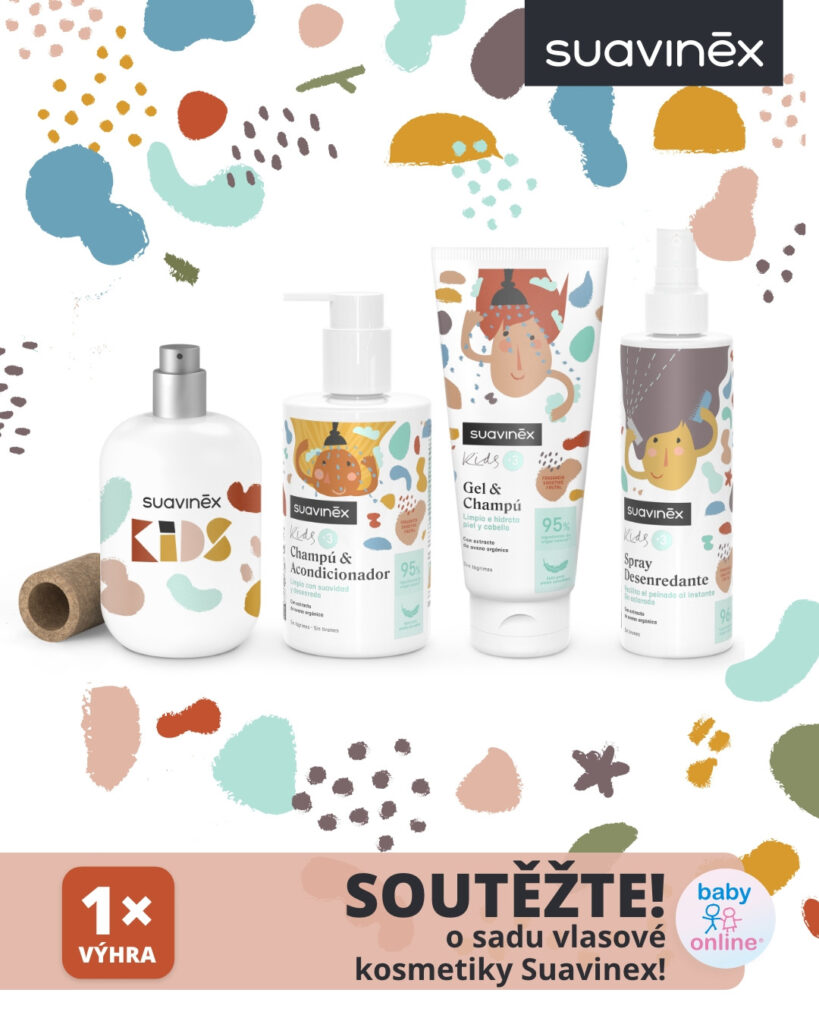 Soutěž o sadu dětské vlasové kosmetiky od Suavinex