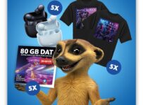 Soutěž o mega ceny, získej SIM pack s 80 GB dat, Redmi Buds 6 Lite a tričko